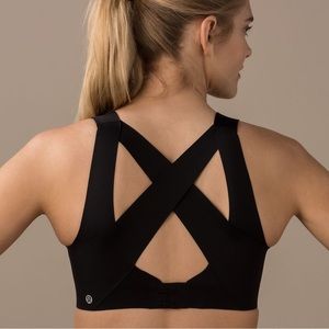Lululemon Black Enlite Bra- 34C